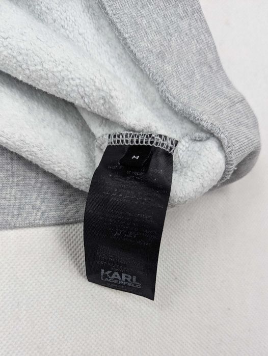 Karl Lagerfeld szara bluza M logo