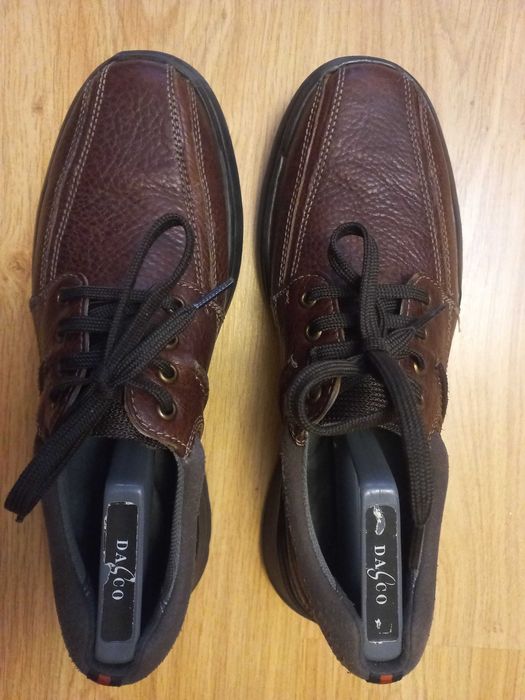 Мужские новые  кожаные туфли Clarks 42 p.