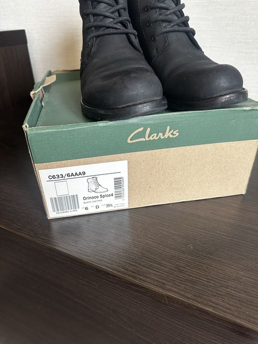 Демісезонні чоботи Clarks , 39 p.