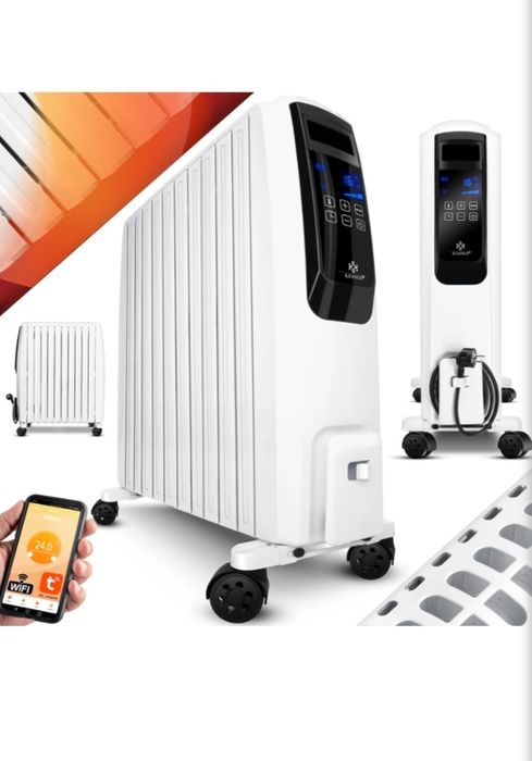 Grzejnik olejowy z aplikacją WiFi