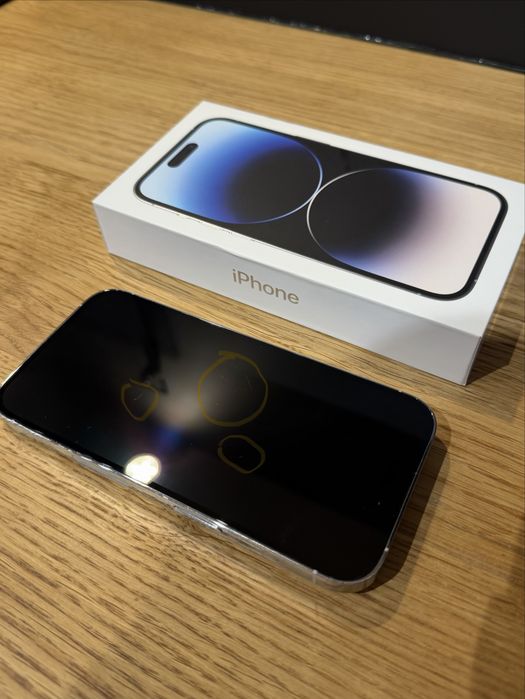 Iphone 14 Pro Silver/White 256GB (US Version, only e-sim)