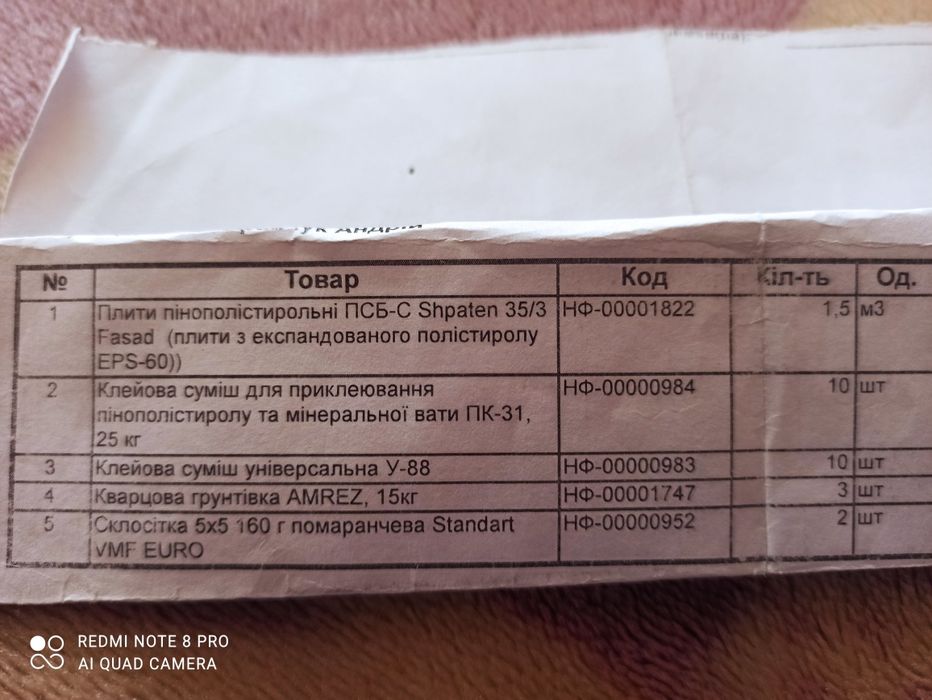 Продаються    будматеріали.  Все  що  по  переліку.