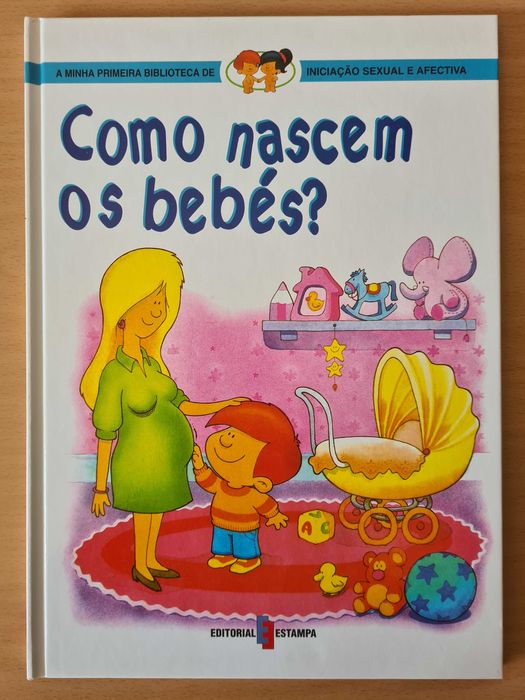 livro infantil "Como Nascem os Bebés?"