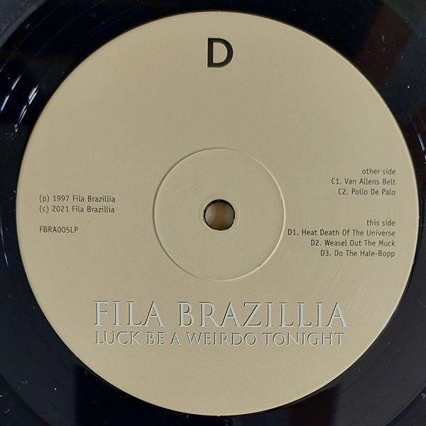 Fila Brazillia – Luck Be A Weirdo Tonight. 2 x Vinyl, LP, Album