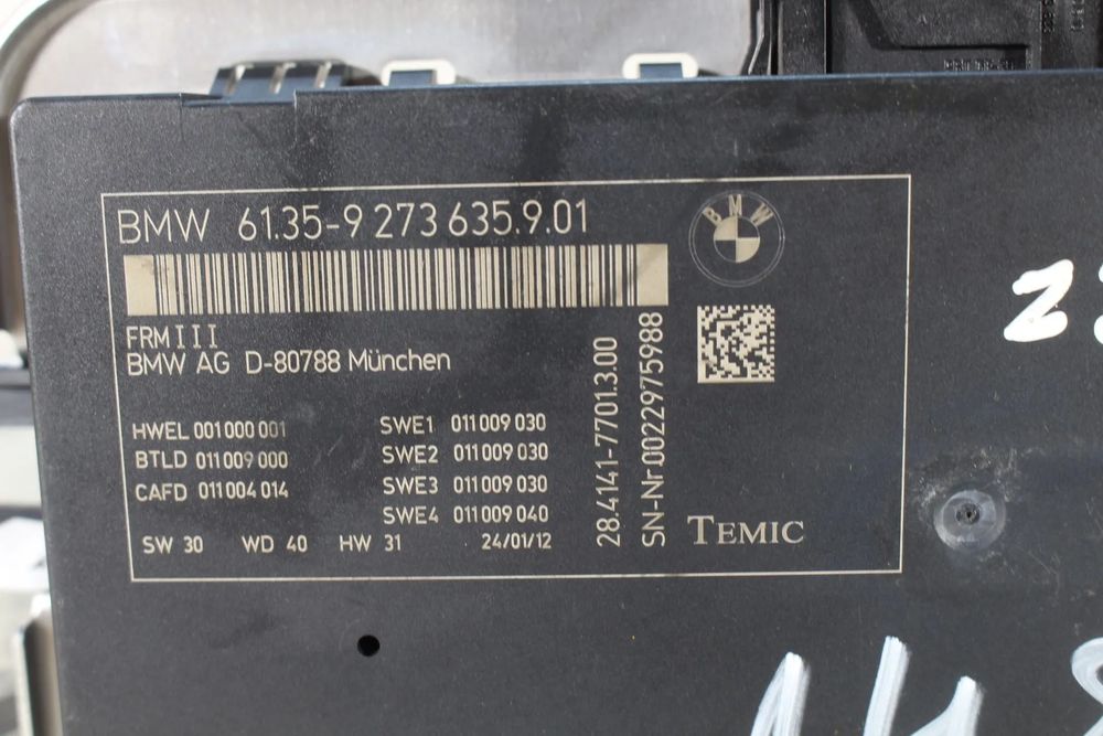 Módulo genérico BMW X3 (F25)