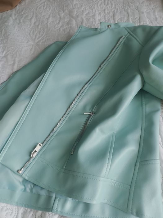 Miętowa ramoneska Mohito 34 nowa