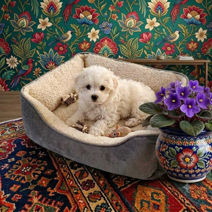 Bichon Frise - śnieżny piesek