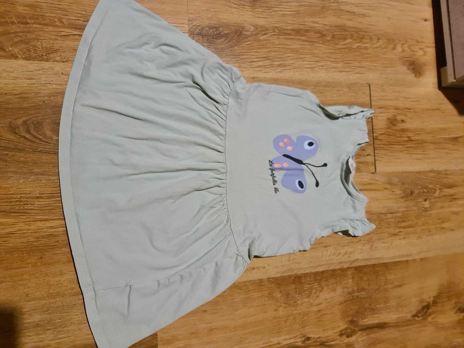 Sukienka z motylem H&M 6-8 lat