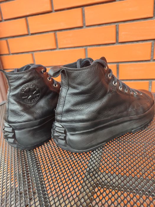 Кожанные кроссовки Converse Run Star  45 размер (оригинал)
