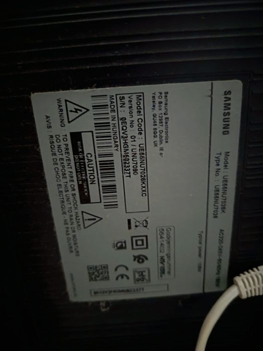 Tv Samsung 55 para peças