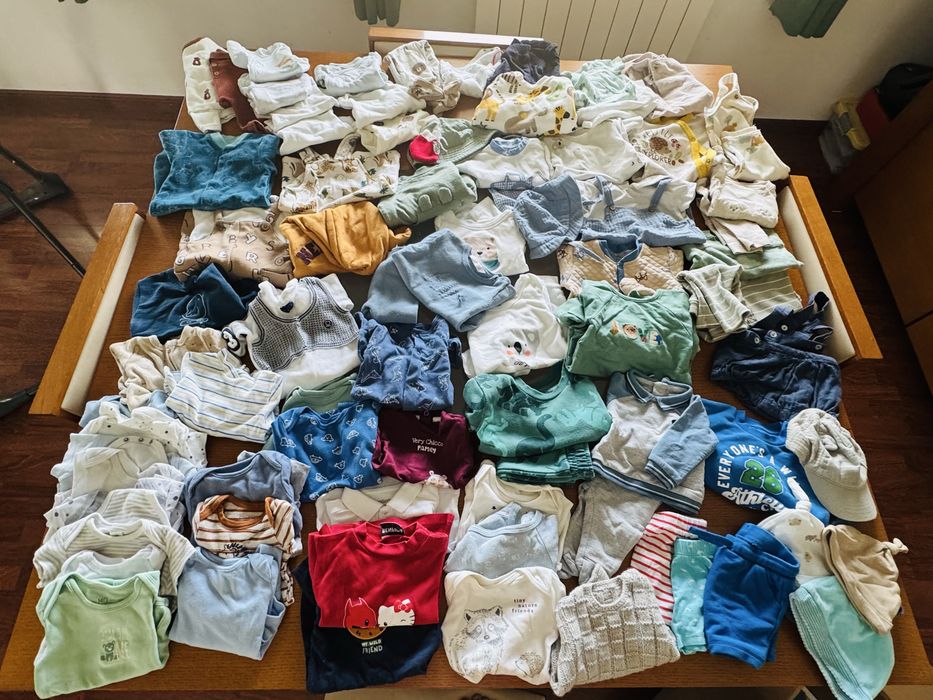 Lote roupa menino 1-6 meses