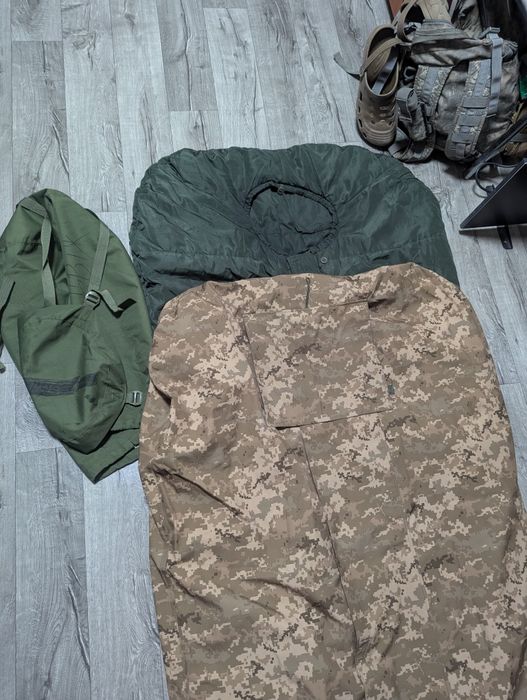 Спальник ЗСУ + gore tex чехол