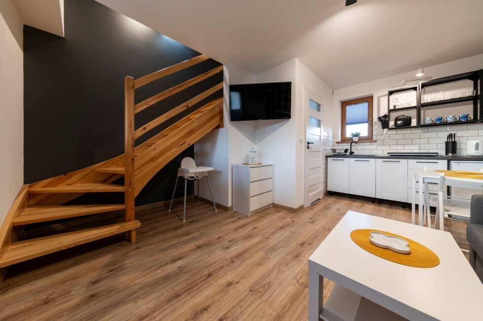 Domki apartamentowe dwupoziomowe 500m od morza w Ustroniu Morskim