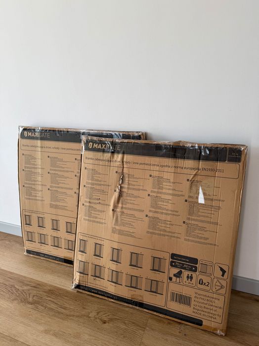 Bramka BARIERKA ZABEZPIECZAJĄCA OCHRONNA do drzwi schodów 75-131cm