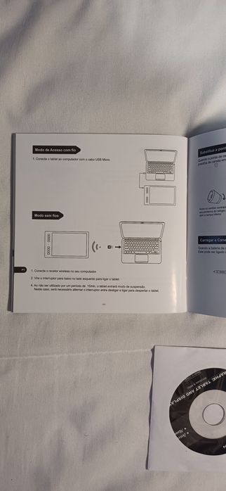 Mesa Huion tudo incluído
