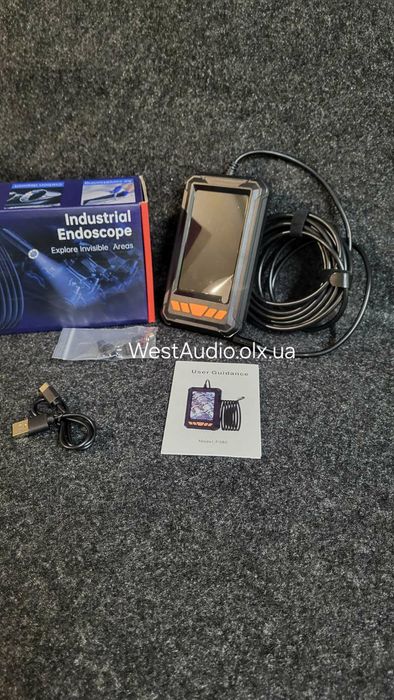 Камера ендоскоп 5м/підсвітка /екран 4.3"