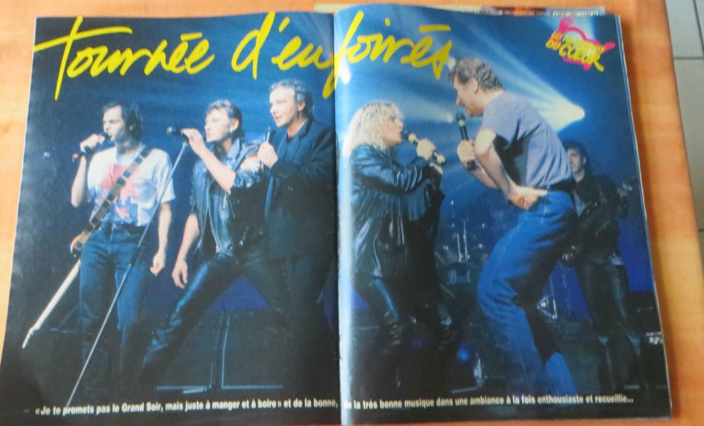 Revista Música  Salut Don Jonsom 1989 c/ posters Ken Wakl e Tonu Danza