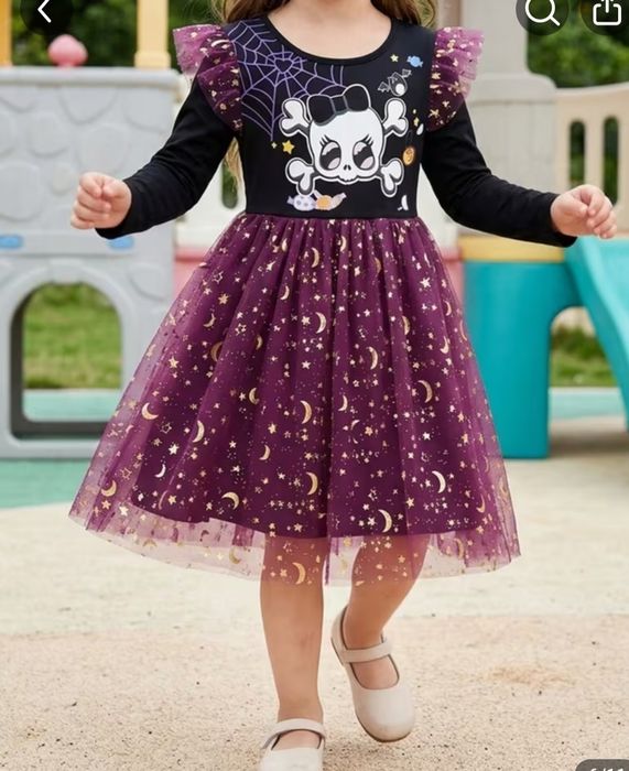 Vestido Halloween menina