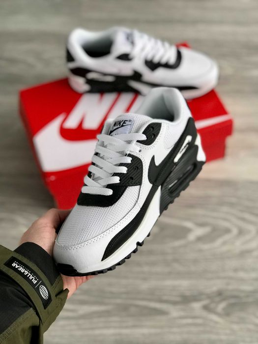 Чоловічі кросівки Nike Air Max 90 "Black/White" Розміри 40-45