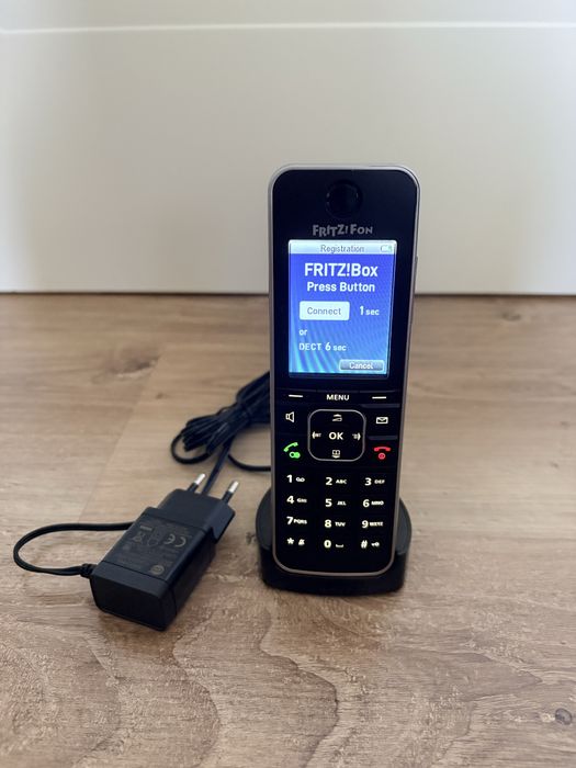 Telefon stacjonarny DECT FRITZ!Fon C6 Black