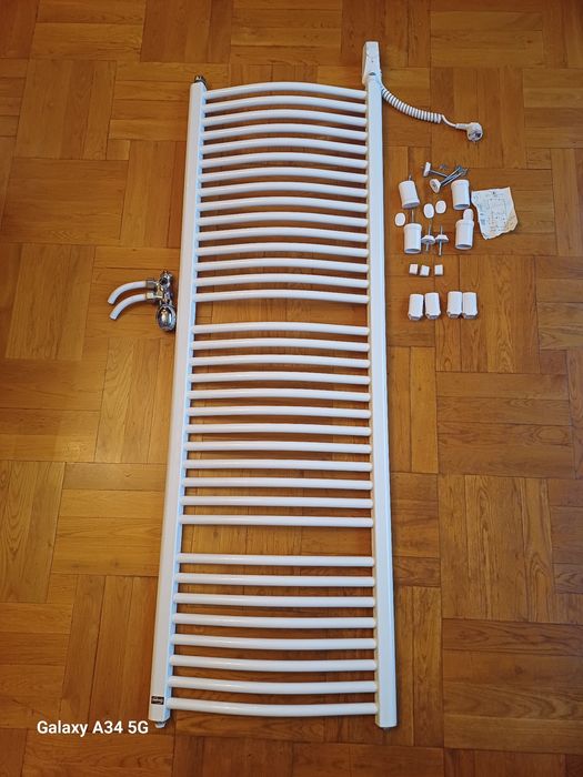 Grzejnik elektryczny z regulacją  temperatury 150cm x50cm 300w okazja