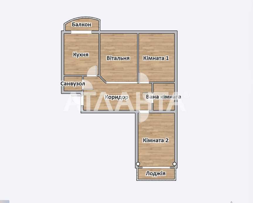 3-комнатная квартира по адресу ул. Магистратская (площадь 89 м²) - Atlanta.ua - фото 16