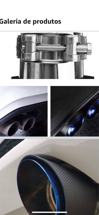 Ponteiras escapes lock akrapovic