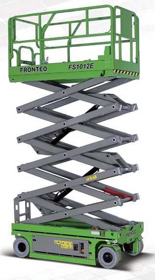 Plataforma Elevatória “Tesoura” elétrica (14mt*)FRONTEQ FS1212