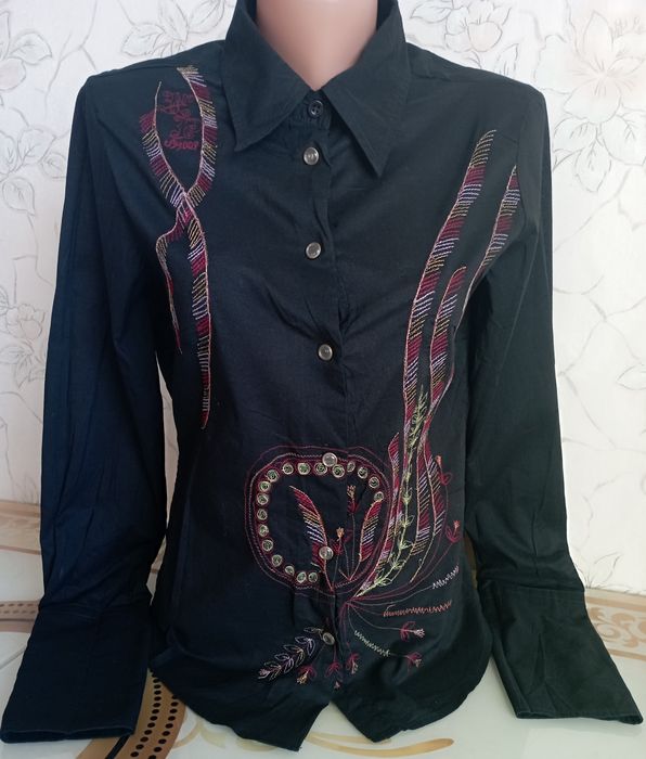 Сорочка бавовняна з вишивкою