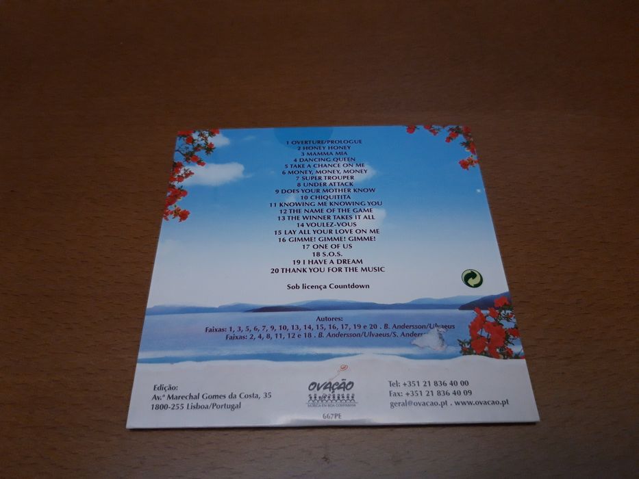 Álbum com músicas do filme "Mamma Mia" (Visão)
