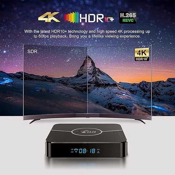 Смарт приставка TANIX W2 S905W2 4/32-4/64 Прошивка SLIMBOX+Подарок