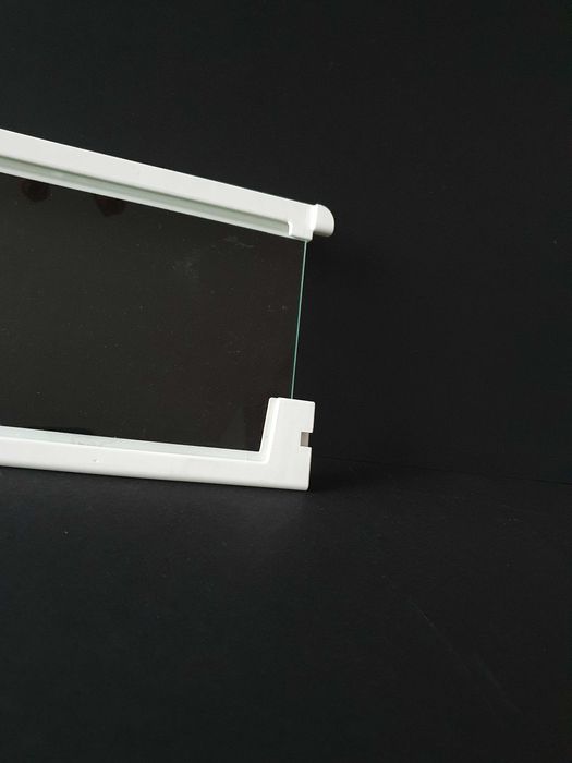 Półka szklana do lodówki z listwami. Szyba AEG Electrolux Santo