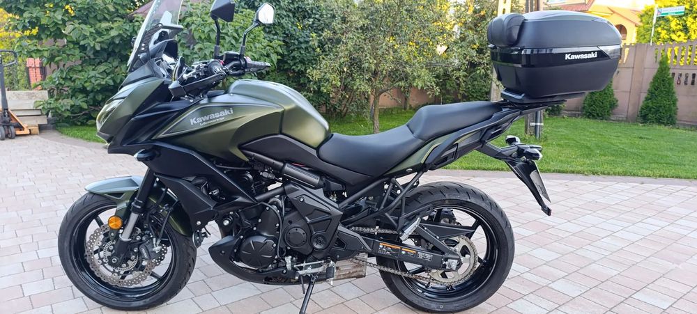 Kawasaki Versys 650 ABS 22t.km-TUV/FullASO Kufer Handbar Gniazdo12v PEŁNE ASO-Niemcy
