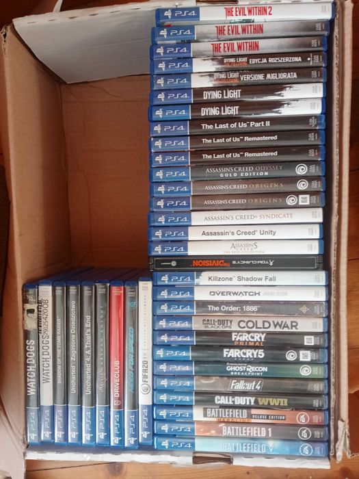 Kolekcja gier ps4