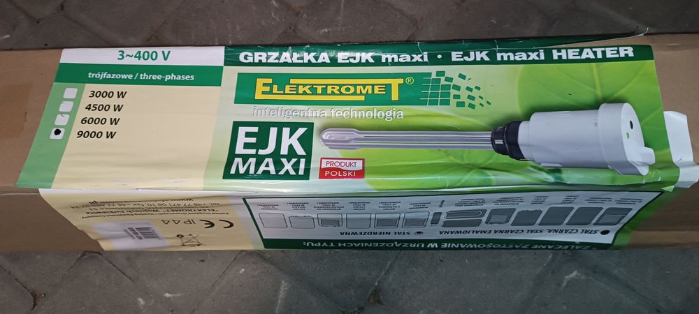 Grzałka elektrometr 9 kw
