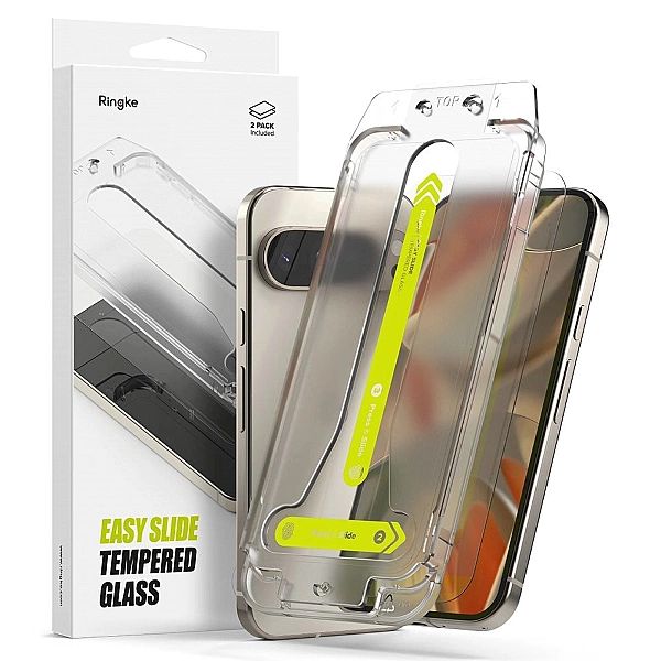 Szkło Hartowane Ringke Easy Slide 2-Pack Google Pixel 9 / 9 Pro Clear