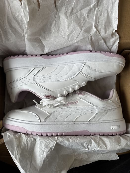 Adidasy Puma  Doublecourt  White/Grape  rozmiar 46