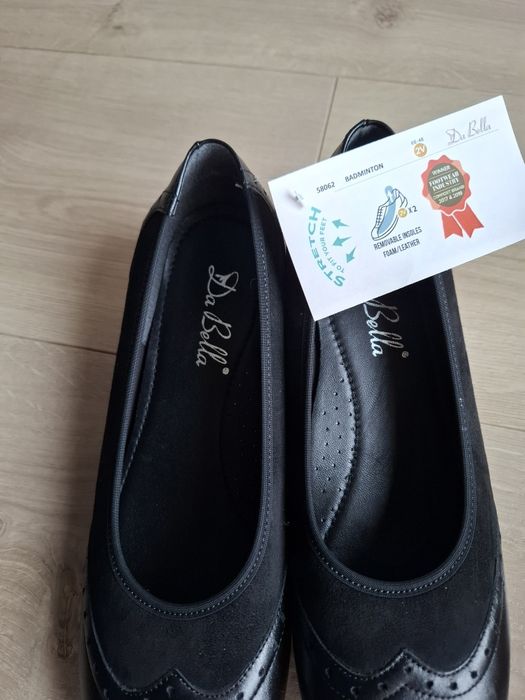 Buty czarne damskie r. 42