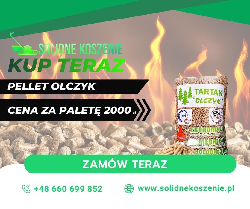 Sprzedam pellet pelet Tartak Olczyk opał