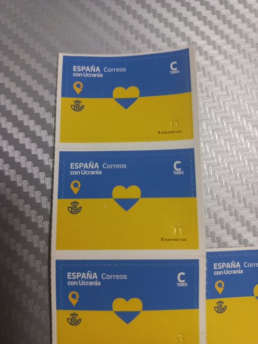 Марки поштові. З Іспанії