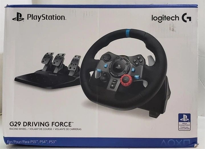 Комплект Набір 3 в 1 Logitech G29 Кермо +педалі + коробка передач