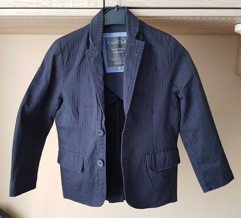 marynarka chłopięca r. 116 / 6 - 9 lat cool club