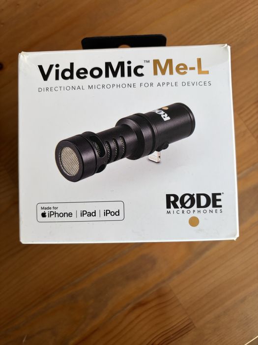 Mikrofon RØDE VideoMic Me-L do iPhone/iPad
