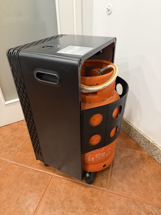 Aquecedor a gas com botija como novo