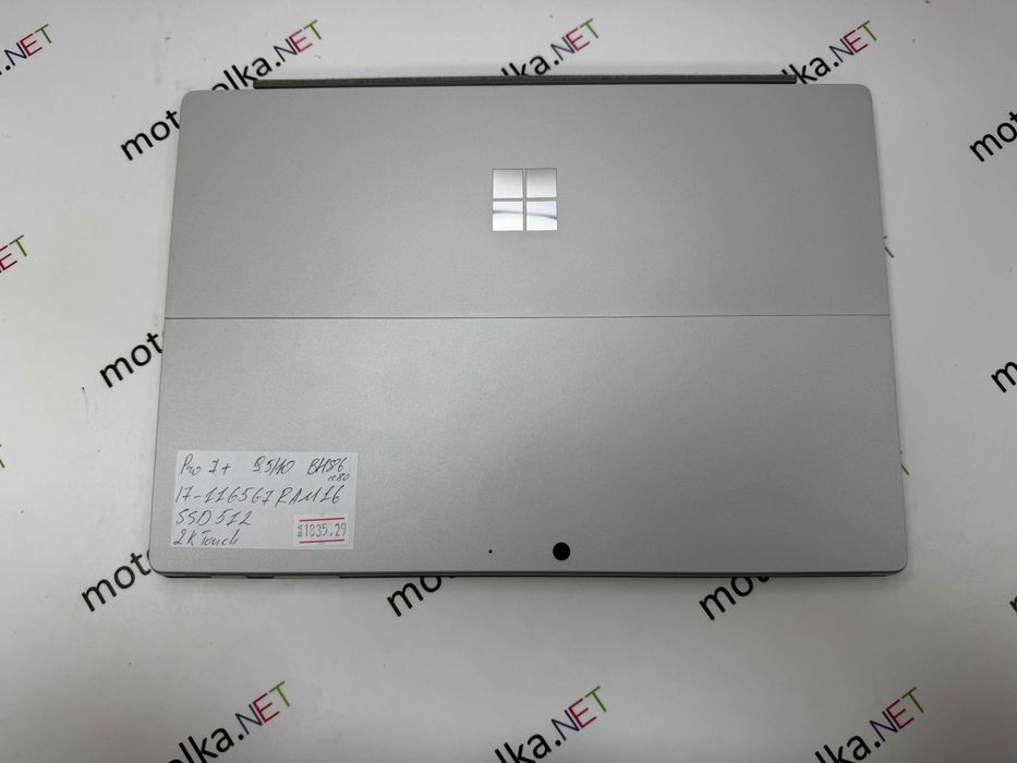 Ноутбук планшет Microsoft Surface Pro 7+ 12,3" 2K/i7-1165G7/16 RAM/512 SSD