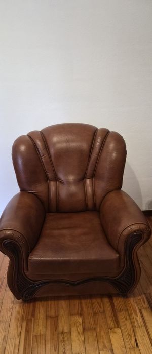 Sofa cama com dois cadeiroes