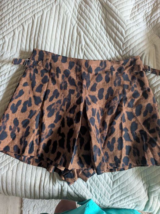 Szorty leopard wzór print zwierzęcy H&M nowe