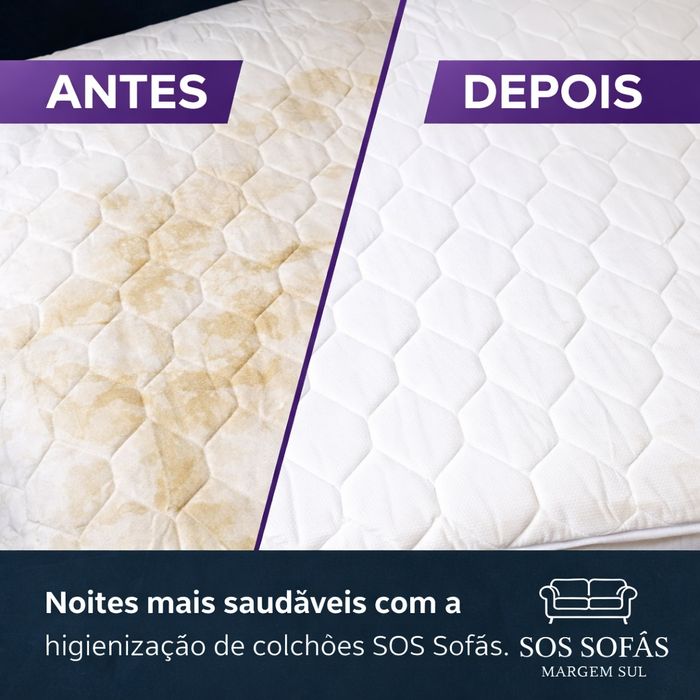 Sofá sujo? Limpeza profissional desde 49€ (Margem Sul)