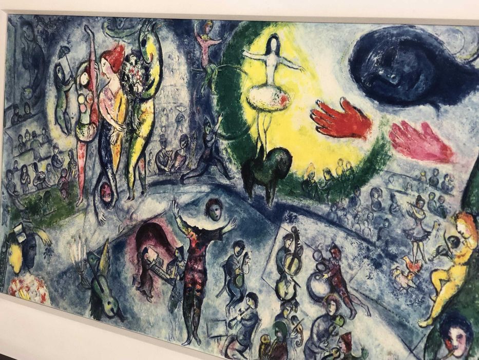 Marc Chagall, reprodução de qualidade, anos 1970/1980