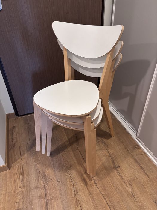 Krzesła Ikea x3 drewniane
